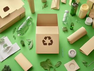 A green initiative that combines eco-friendly packaging with advanced recycling solutions, promoting a sustainable circular economy.