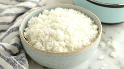 Traditional Thai Dish Featuring Steamed Rice