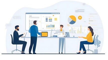 Obraz premium Business Consulting. 