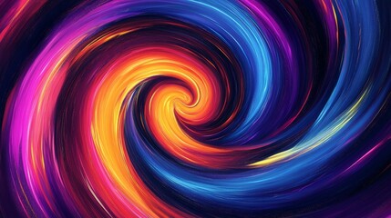 Abstract swirls of vibrant colors for an energetic and dynamic background, perfect for a bold quote.