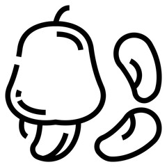 Cashew Fruit Icon