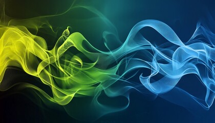 Obraz premium Abstract Flowing Colors.