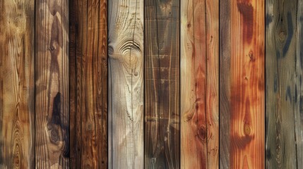 Weathered Wood Texture Background with Rustic Vintage Wooden Planks
