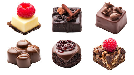 Gourmet Chocolate Truffles and Raspberry Cake