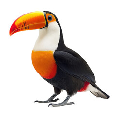 Fototapeta premium Vibrant Toucan in Realistic Photography