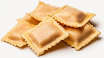 Uncooked Ravioli Pasta   Italian Cuisine  Food Photography  Square Pasta  Homemade  Fresh