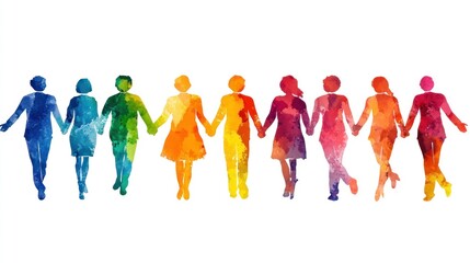 Show an inclusive support group for LGBTQ+ individuals, providing a safe and welcoming space for sharing and support