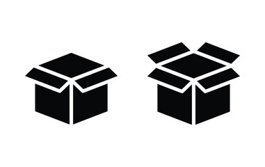 Open Box icon set