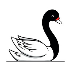 swan illustration
