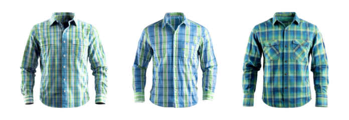 Stylish plaid shirts collection for men