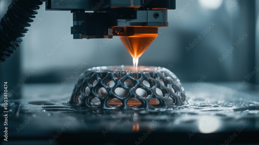 Aufkleber 3d printing in action: a close-up look at the creation process