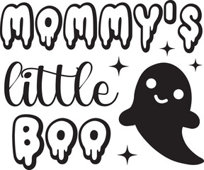 mommy's little boo SVG