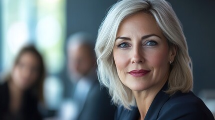 Fototapeta premium Professional Woman in Business Meeting