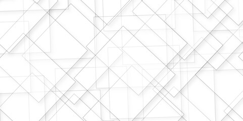 Abstract texture and background design artwork. White Photo Realistic Ceramic Tiles. Abstract business concept misty backdrop with grey squares 3d geometric pattern,