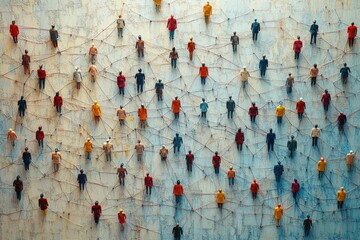 Exploring the Tapestry of Human Connections and Collaborative Relationships in Society