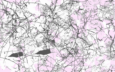 walls crumbled faded paint cracks