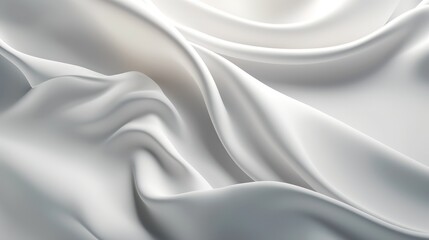 Obraz premium Abstract White Fabric Texture