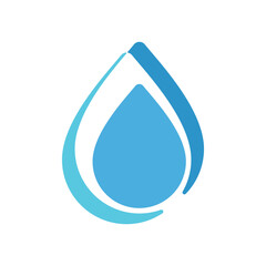 Water Drop Logo Template Icon