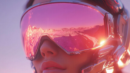 solitary astronaut figure in a sleek helmet floats in the vast emptiness of space. The scene symbolizes exploration, human curiosity, and the quest for knowledge beyond our planet