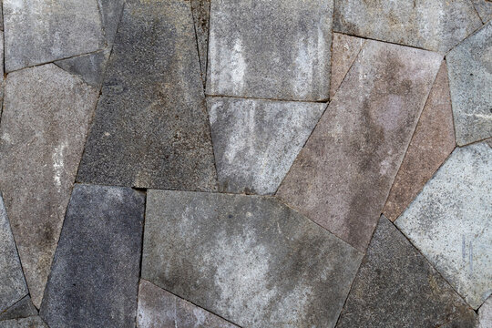 mozaic stone wall texture for background