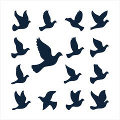 Fototapeta premium seamless pattern with birds