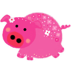 Set of cute safari animals. Raccoon, giraffe, elephant, zebra, tiger, lion, hippo, toucan. Zoo wild animals set.