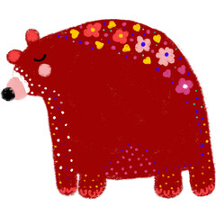 Set of cute safari animals. Raccoon, giraffe, elephant, zebra, tiger, lion, hippo, toucan. Zoo wild animals set.