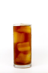 Ice Tea isolated white background