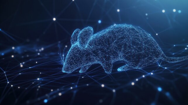 Digital Mouse in a Network