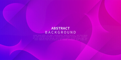 Colorful abstract background with purple wave shape pattern. Suitable for banner cover book flayer and other element graphic design. Eps10 vector