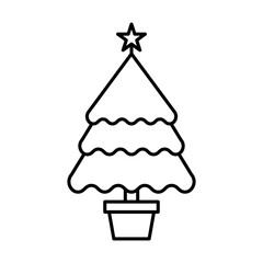 christmas sign symbol vector icon