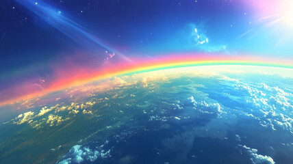 Fototapeta premium sunrise in the mountains