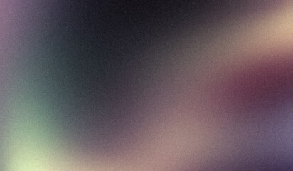 Abstract soft bright color gradient grainy backdrop design background. Smooth magenta blue noisy gradient vintage light leaks grainy web banner, poster and website header.