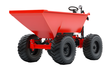Fertilizer spreader isolated with Transparent Background
