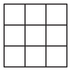 Three Squares Pattern