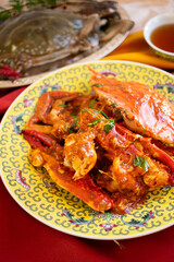 ワタリガニの中華炒め1