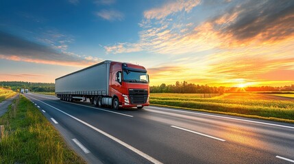 A GPS tracker on a truck dashboard, showing live tracking data, speed, and distance to destination, ensuring efficient fleet operation
