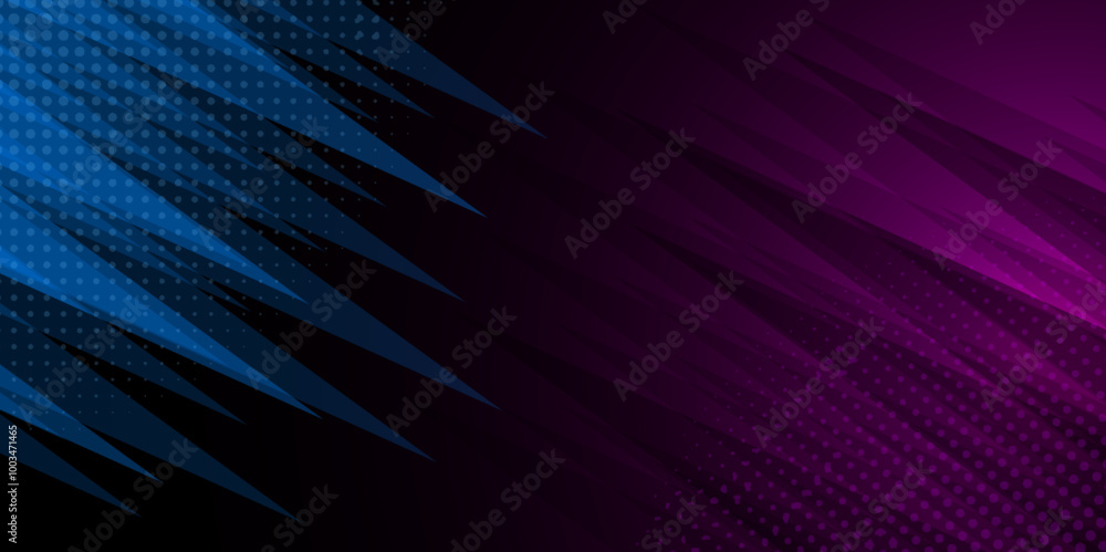 Poster abstract game background with blue, pink light. dark pink vector texture with colored lines. the gra