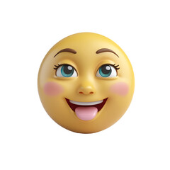 Fototapeta premium 3d smiley face