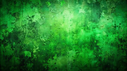 Obraz premium Revitalize your modern website and social media with a captivating green grunge texture background, adding depth and