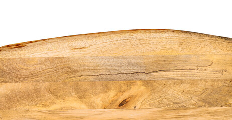 Charcuterie board with live edge wood slab with white open space 