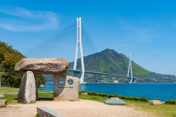サイクリストの聖地 しまなみ海道の多々羅大橋