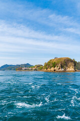 Obraz premium 【しまなみ海道】村上海賊の居城跡 能島