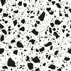 Fototapeta premium Abstract black and white pattern