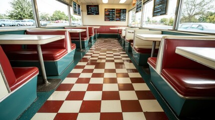 Timeless Tech: A Retro Diner Experience Where 1950s Charm Meets Futuristic Innovation