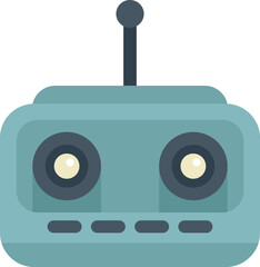 Drone remote control with antenna is used for wireless navigation and control of unmanned aerial vehicles