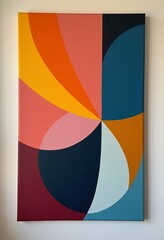 Geometric Abstract Wall Art: Contemporary Design for Stylish Interiors