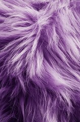 Obraz premium Purple Faux Fur Texture