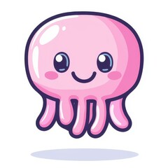 Obraz premium A fun and vibrant J character designed for kids, blending education with engaging animation to teach the alphabet.