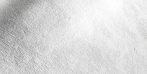 Fototapeta premium Close-up of white fabric